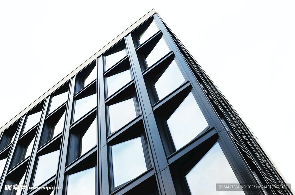 玻璃窗建筑楼宇