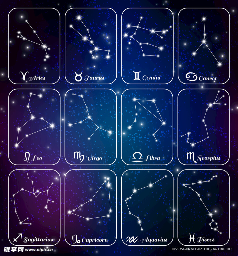 星座图图片