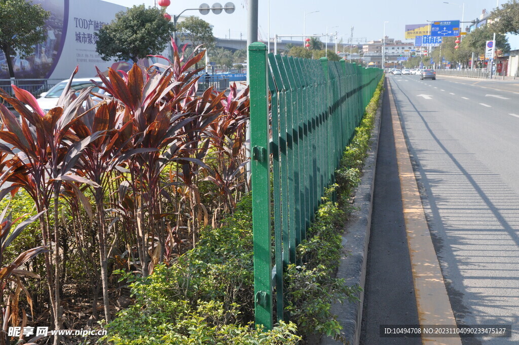 绿化带隔离栏