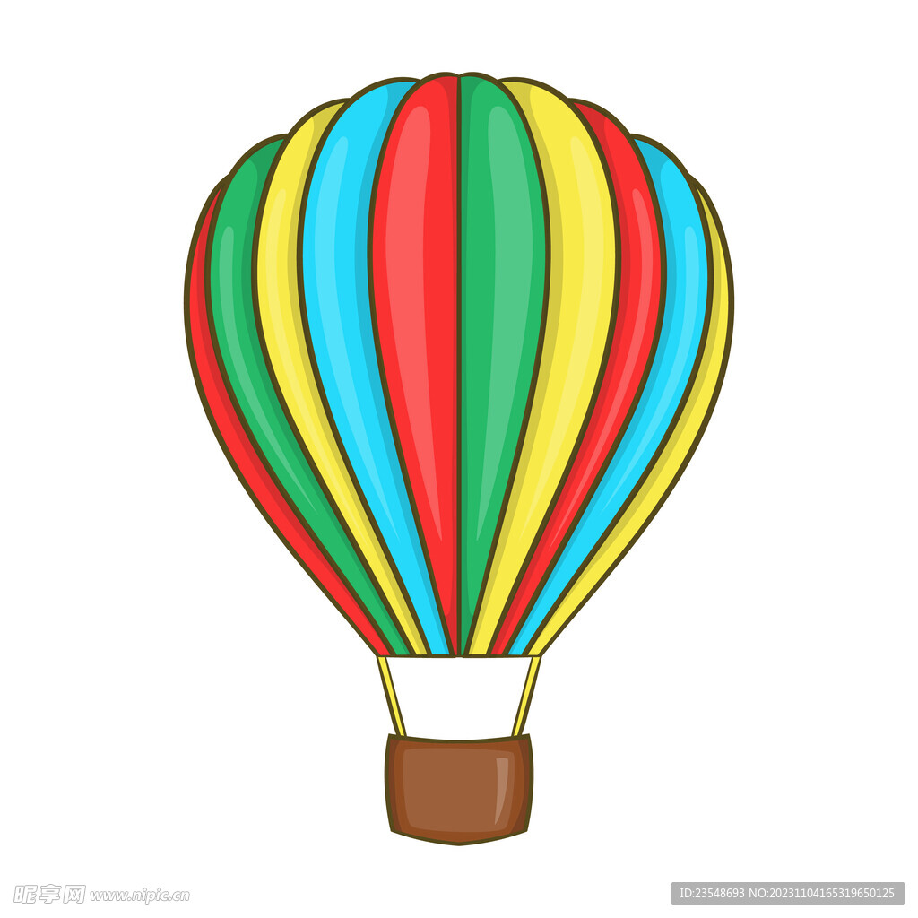 矢量热气球