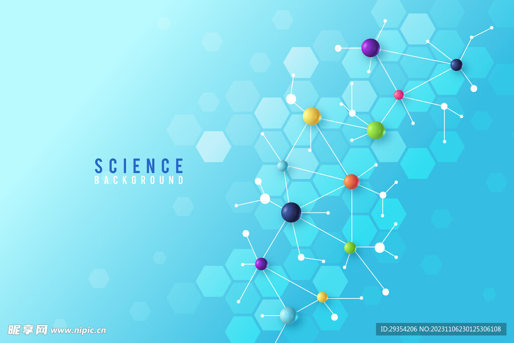 手绘卡通科研展板图片