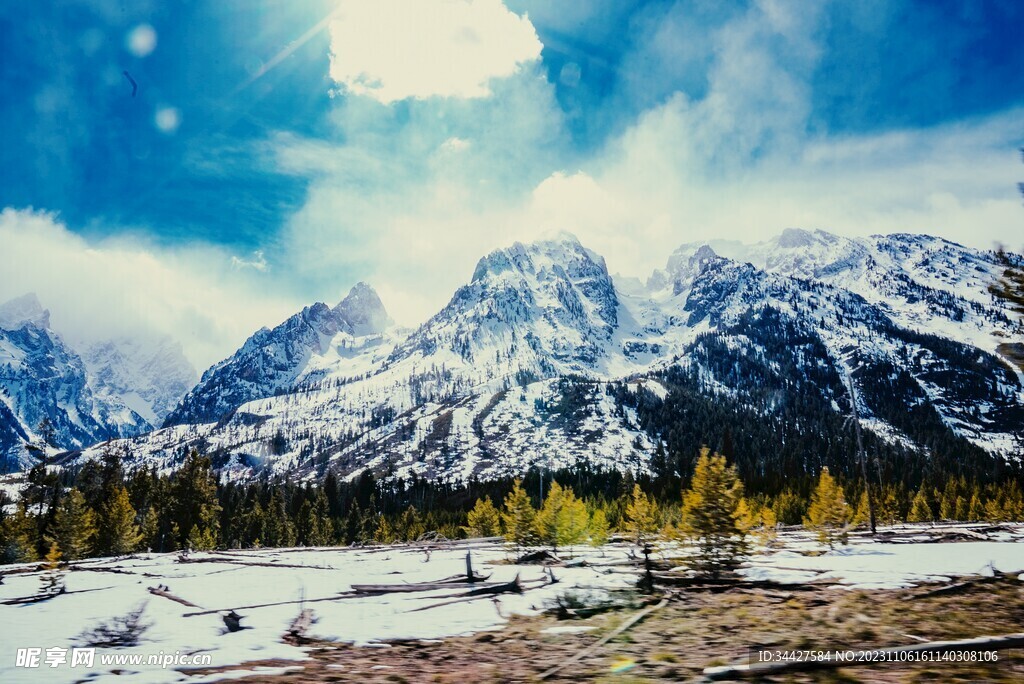 雪山风景