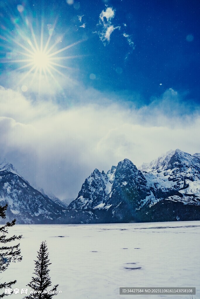 雪山风景