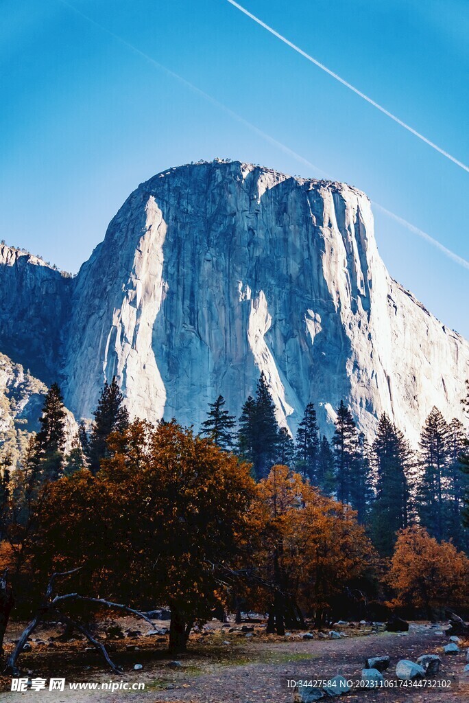 秋季山林风景