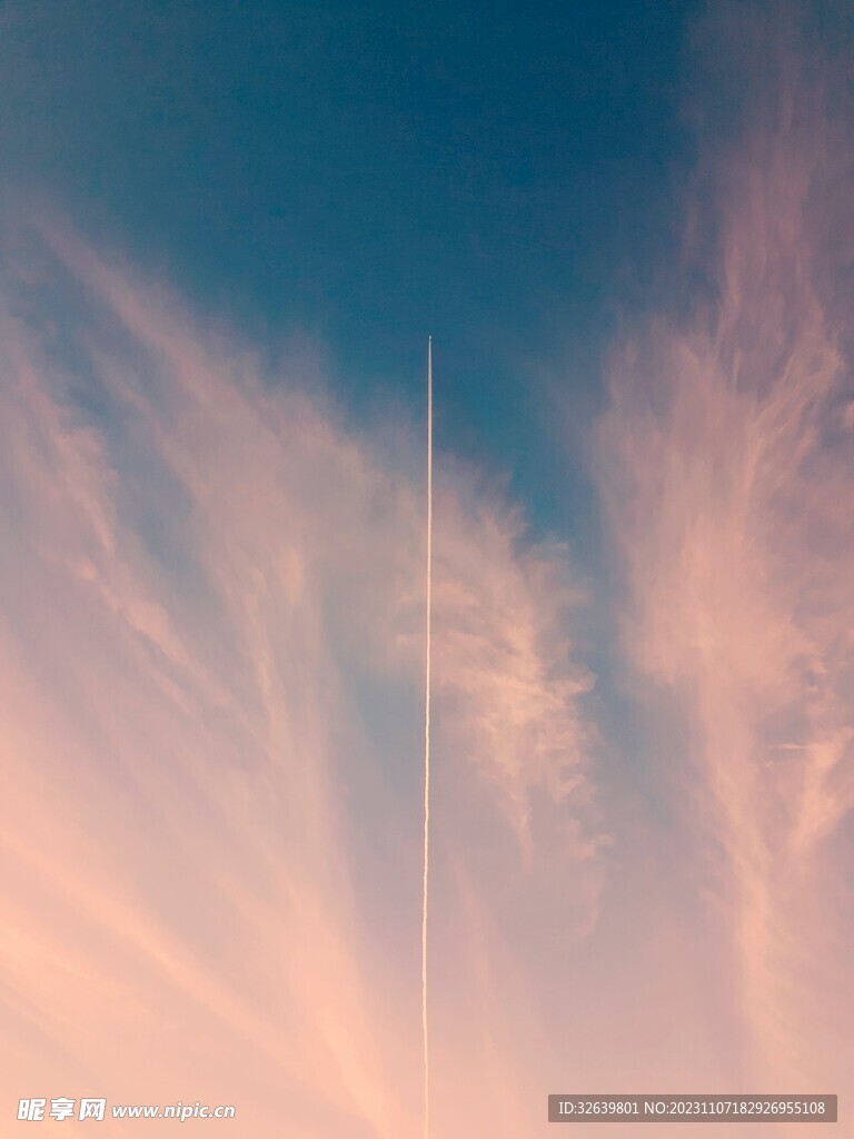 彩色云