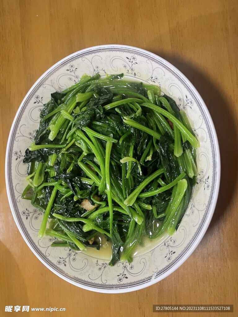 猪油炒菠菜
