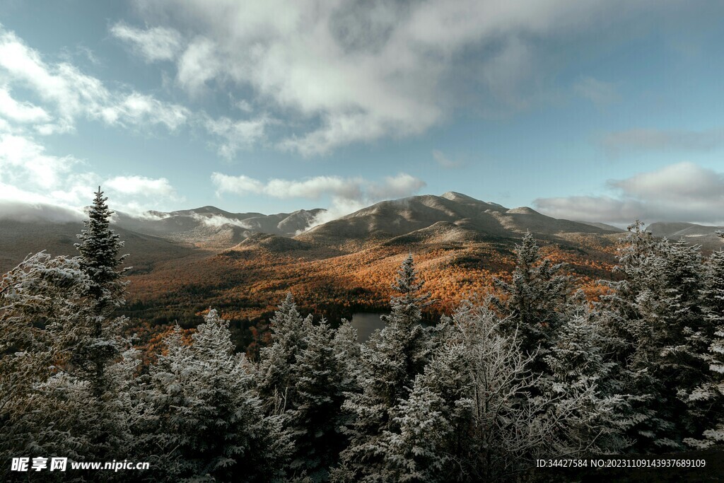 山脉风景