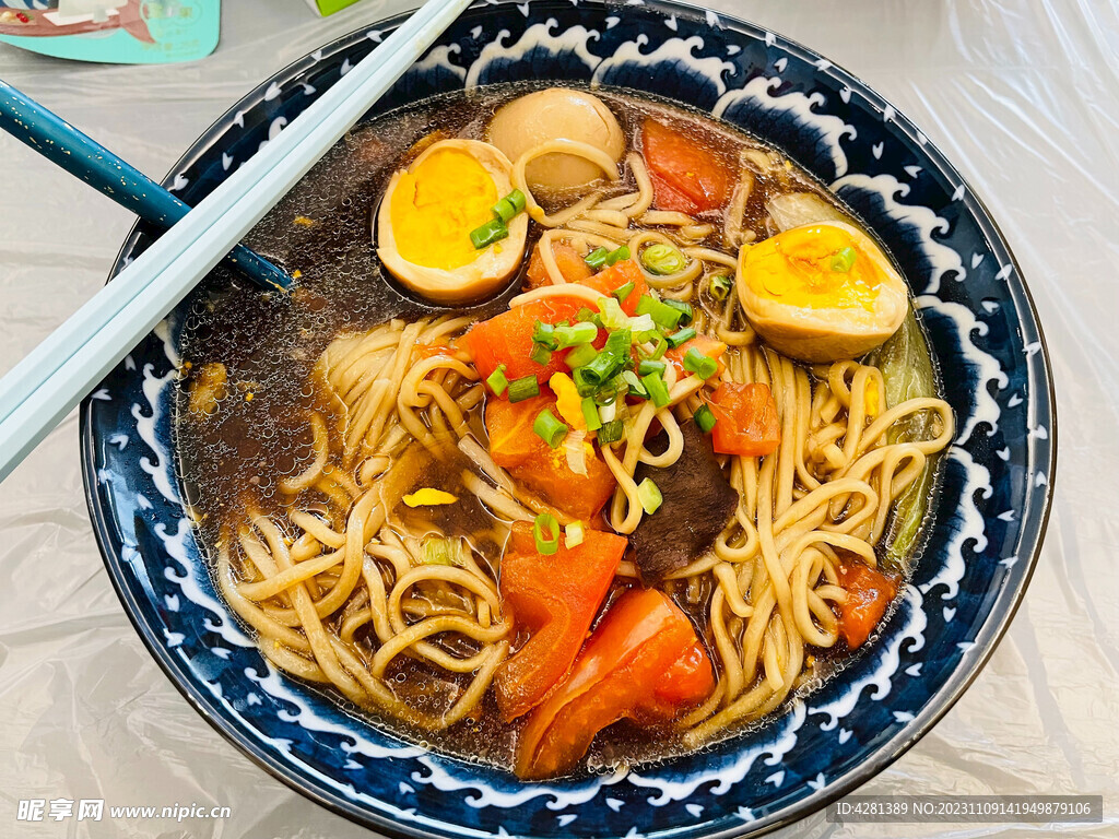 西红柿鸡蛋拉面