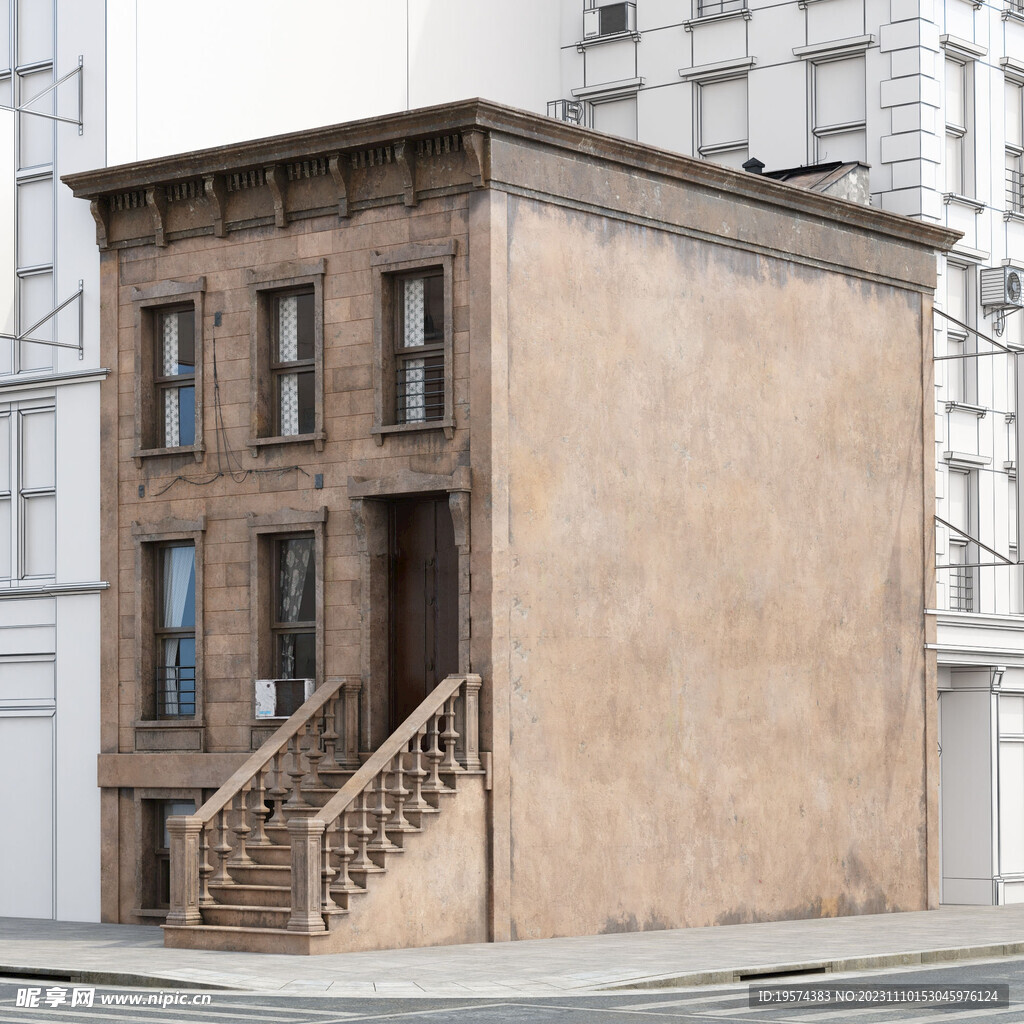 C4D模型 建筑物 