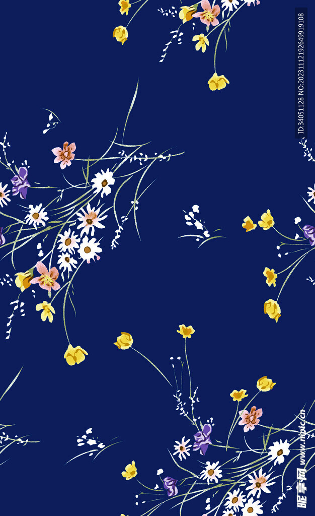 大牌花  小碎花