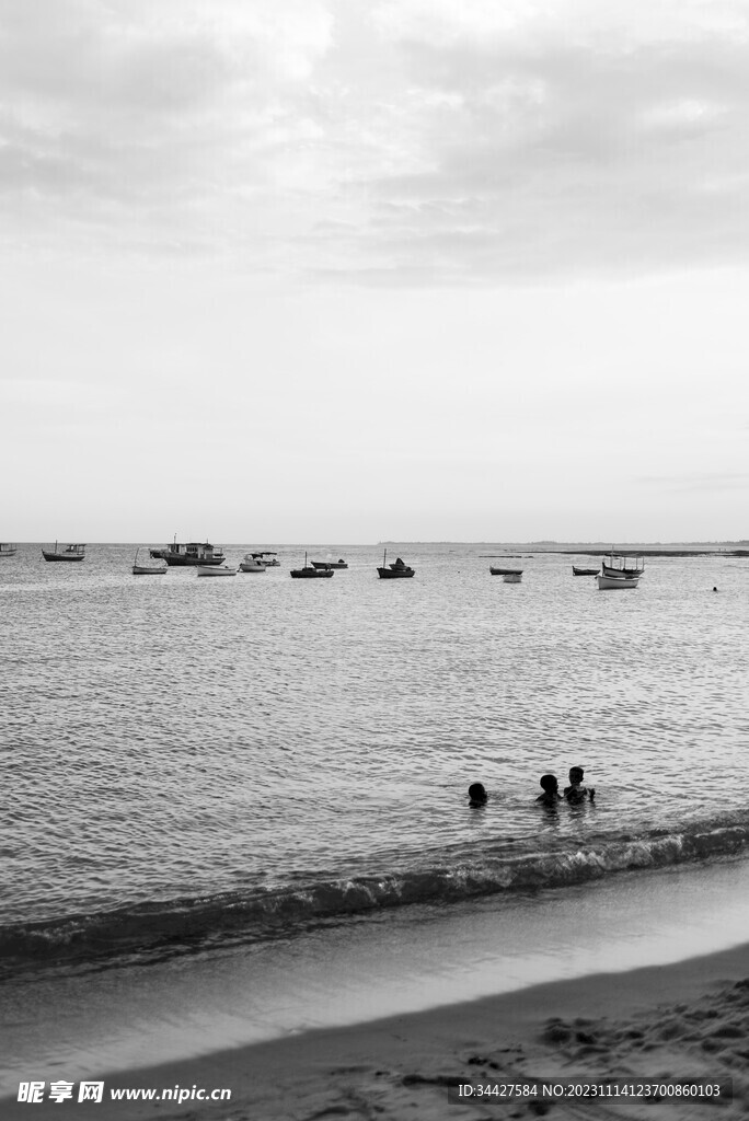 海上船只