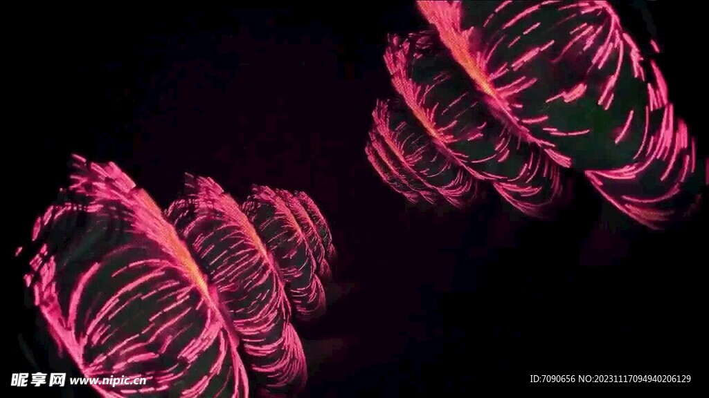 霓虹转动