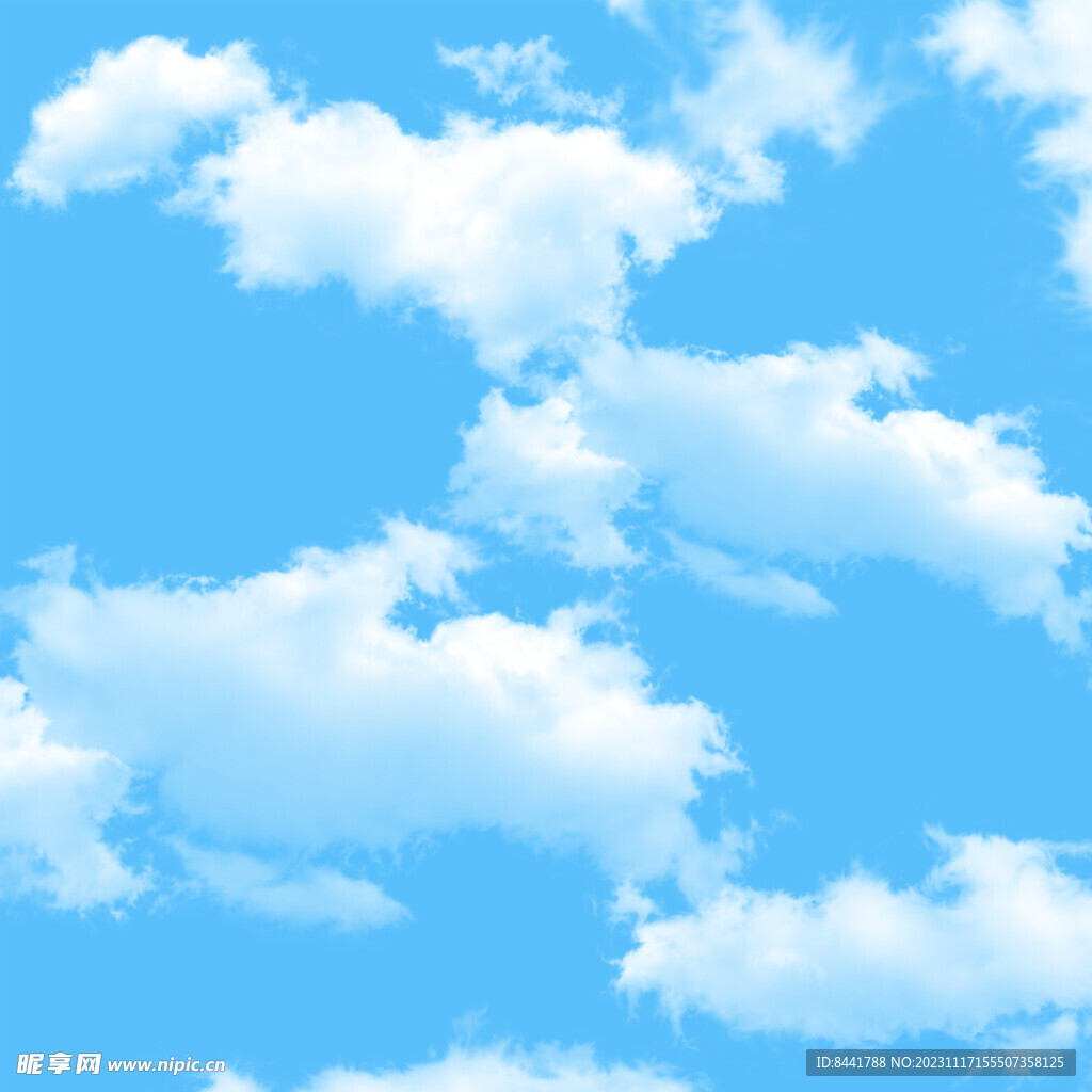 蓝天白云