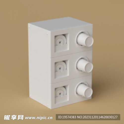 C4D模型 纸杯机