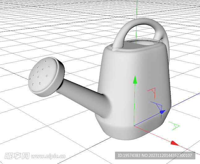 C4D模型花洒