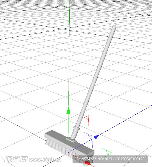 C4D模型 拖把