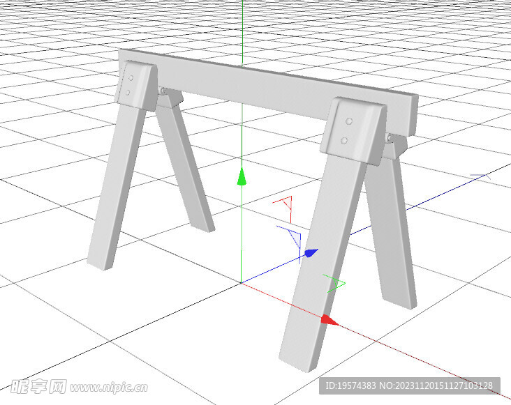 C4D模型 栅栏