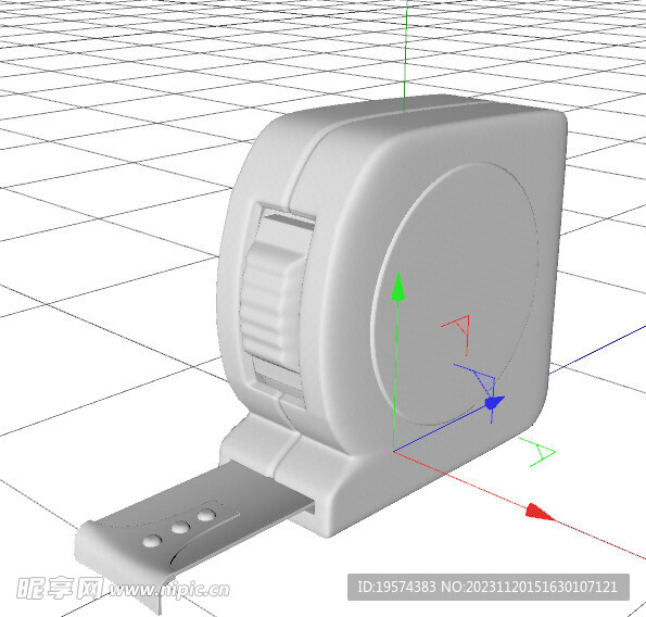C4D模型 尺子