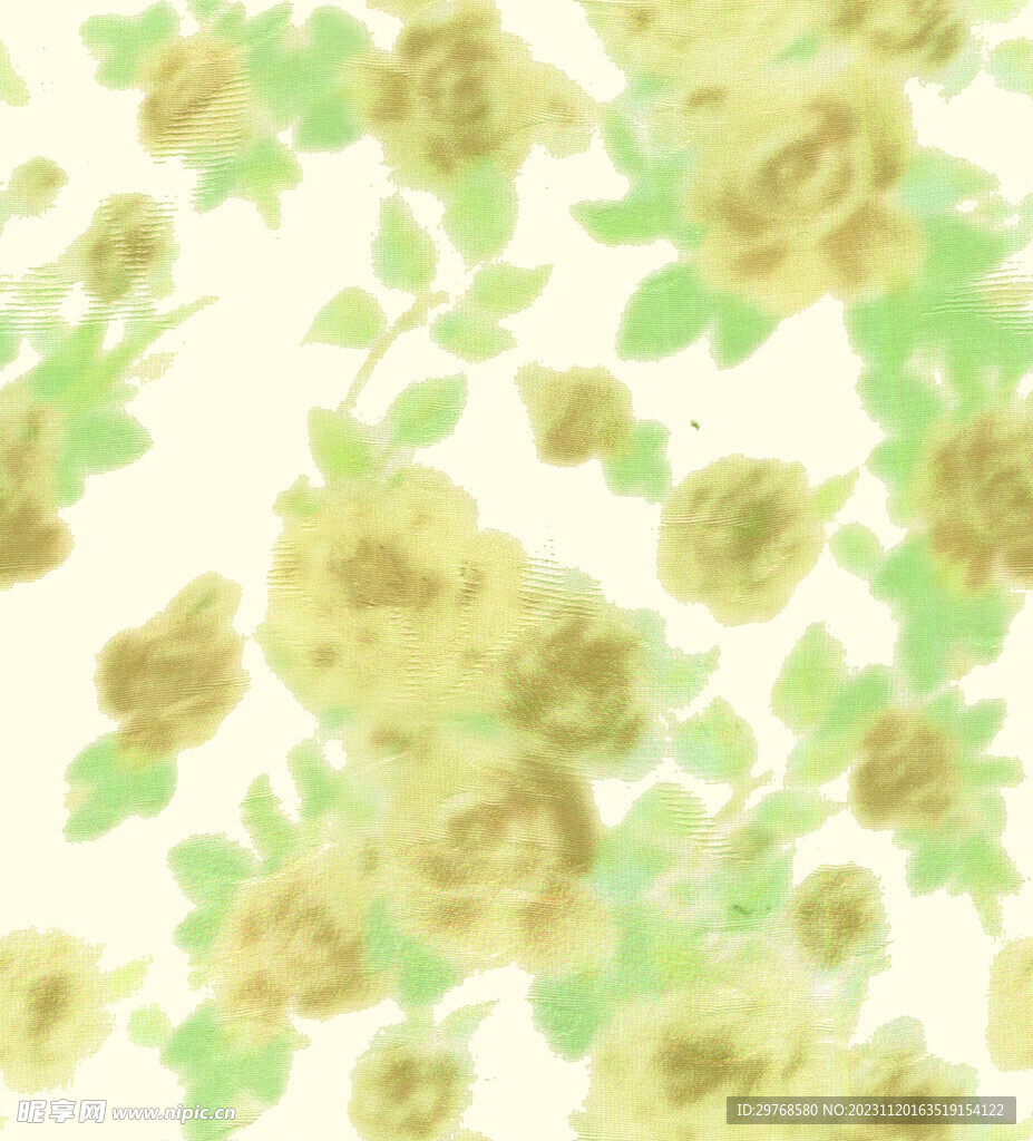 扎染花