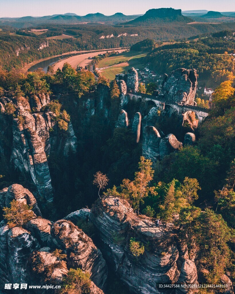 山岩风景