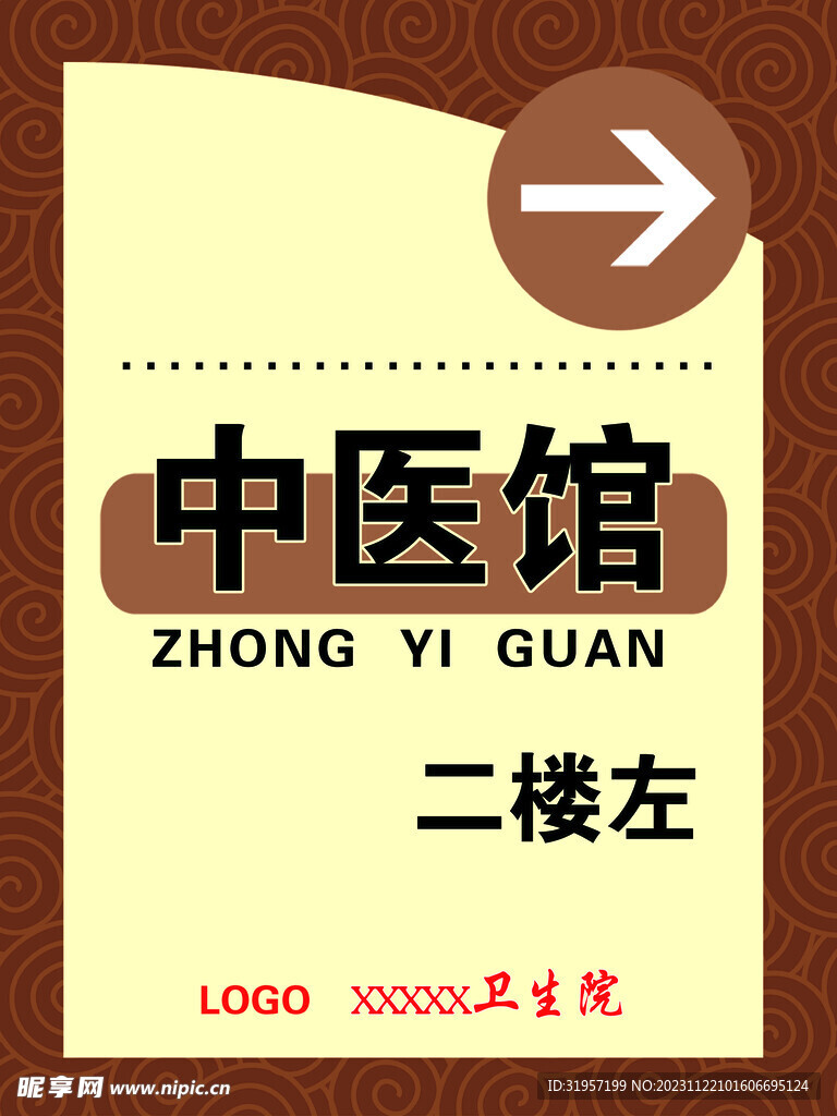 楼层导向牌海报