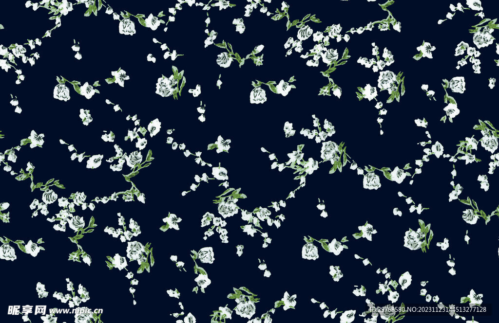 数码印花 小碎花