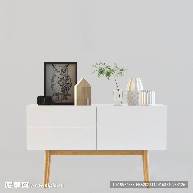 C4D模型 橱柜 