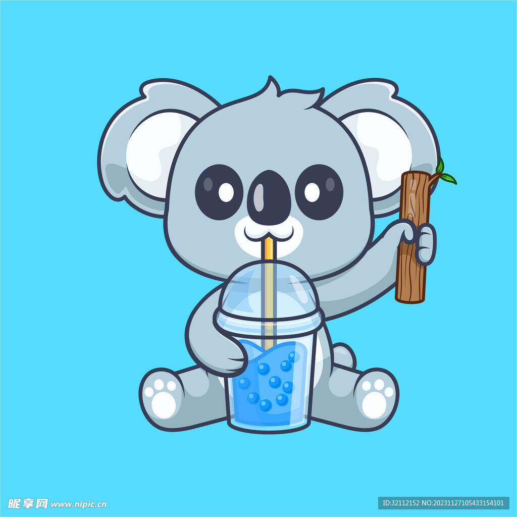 矢量卡通考拉
