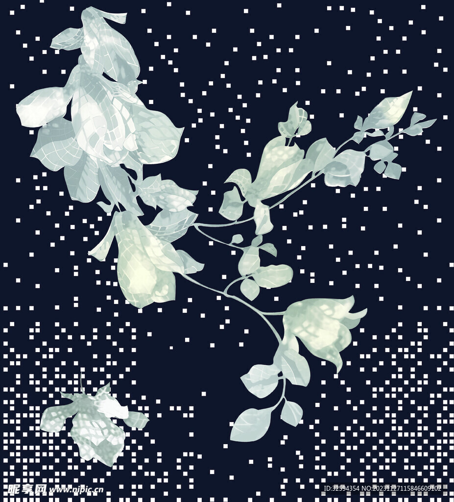 定位花