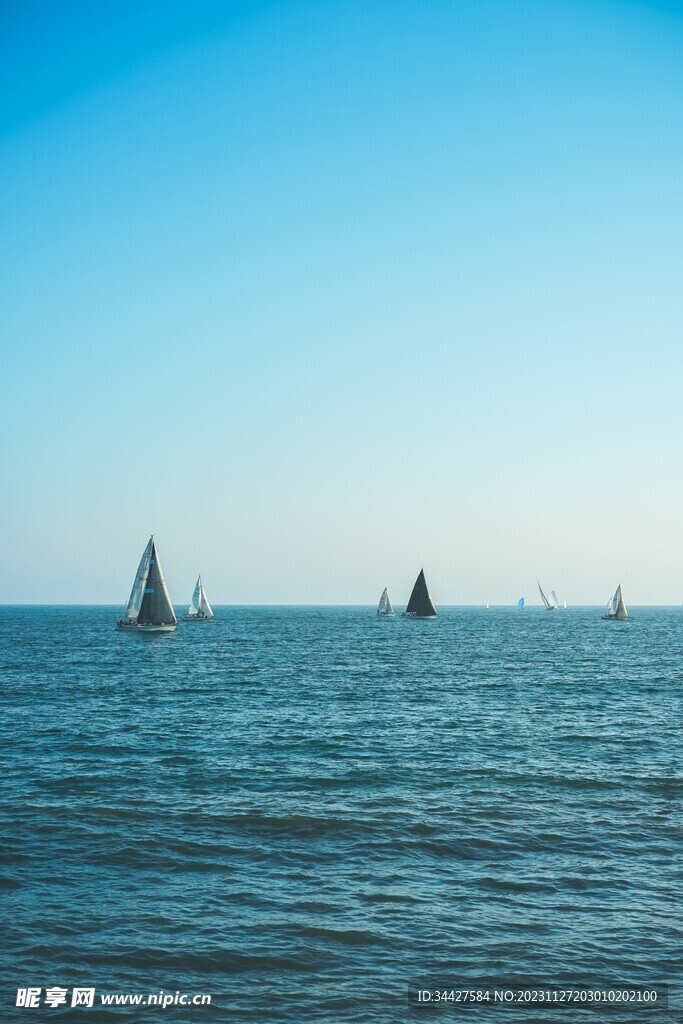 海上帆船