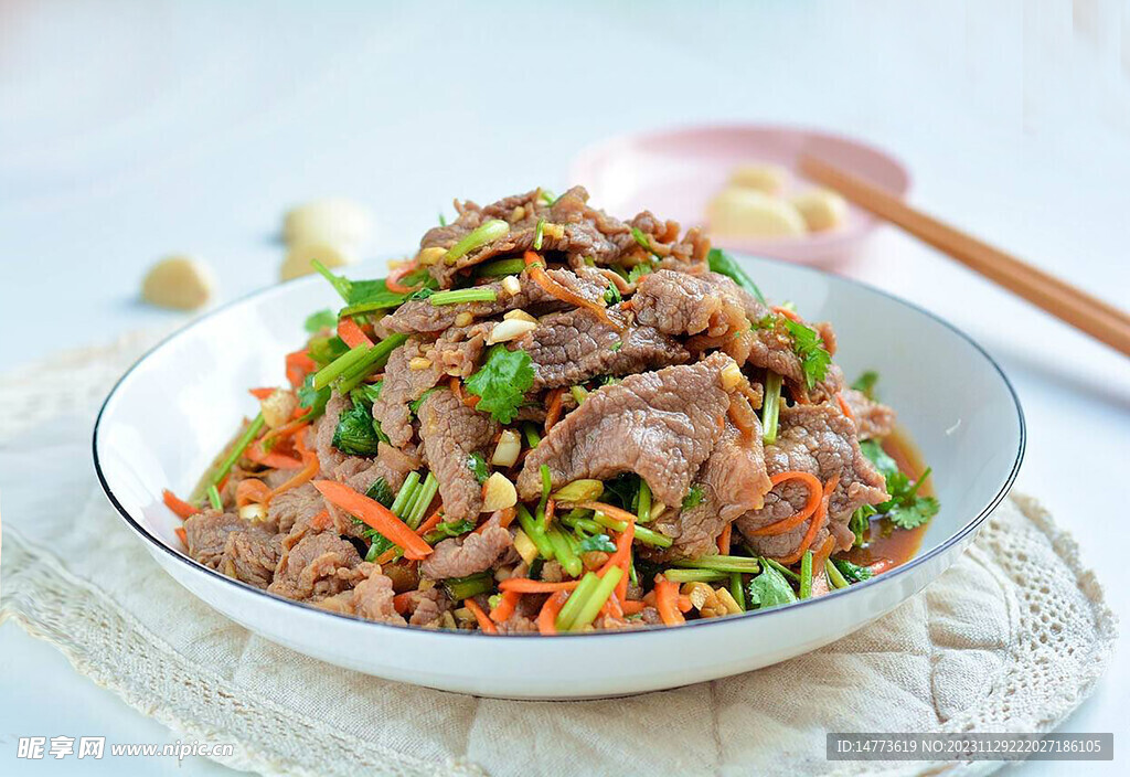 凉拌牛肉