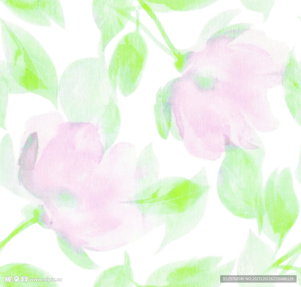 数码印花  扎染花