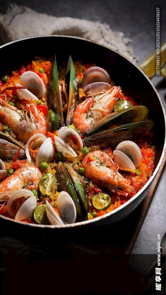 西班牙海鲜饭