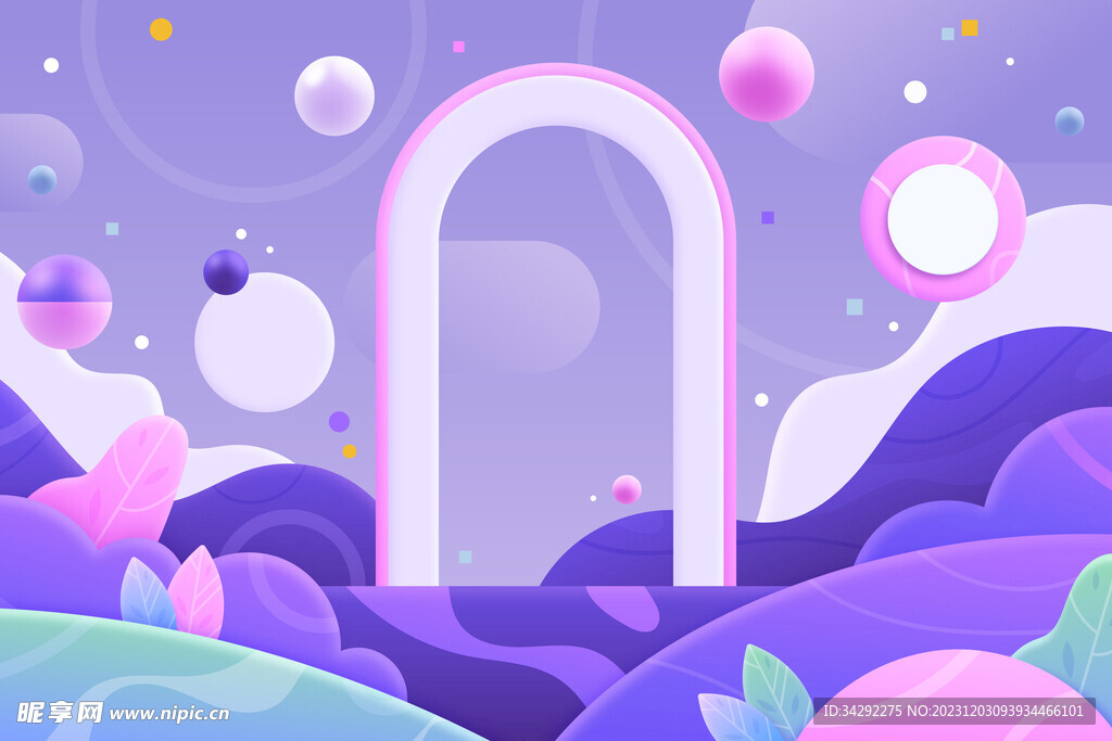 3D立体背景