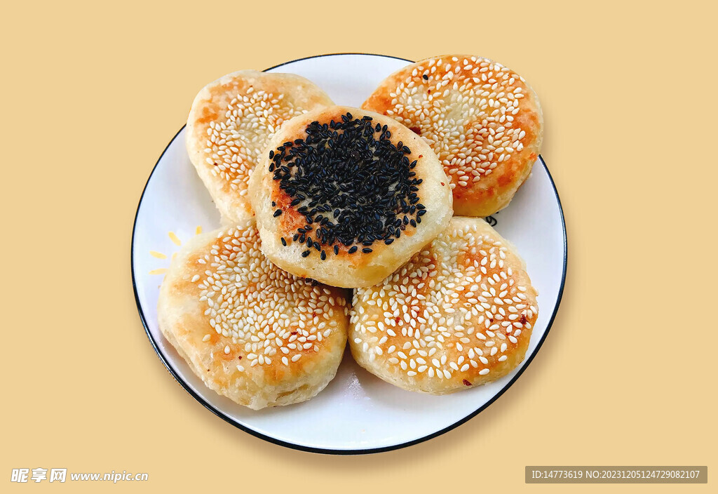芝麻香酥饼