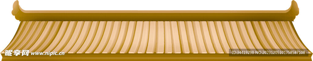 新中式古典婚礼屋檐门楼瓦房素材