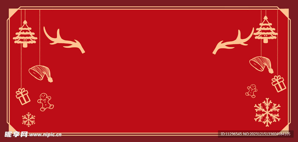 圣诞节卡片背景素材