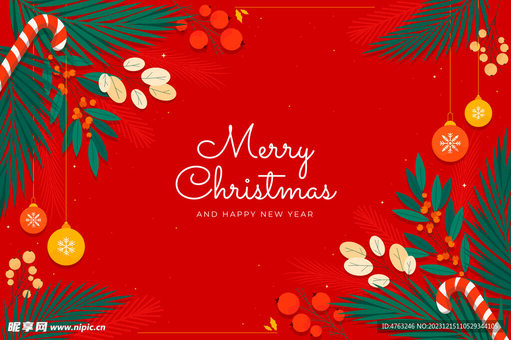 圣诞节背景海报