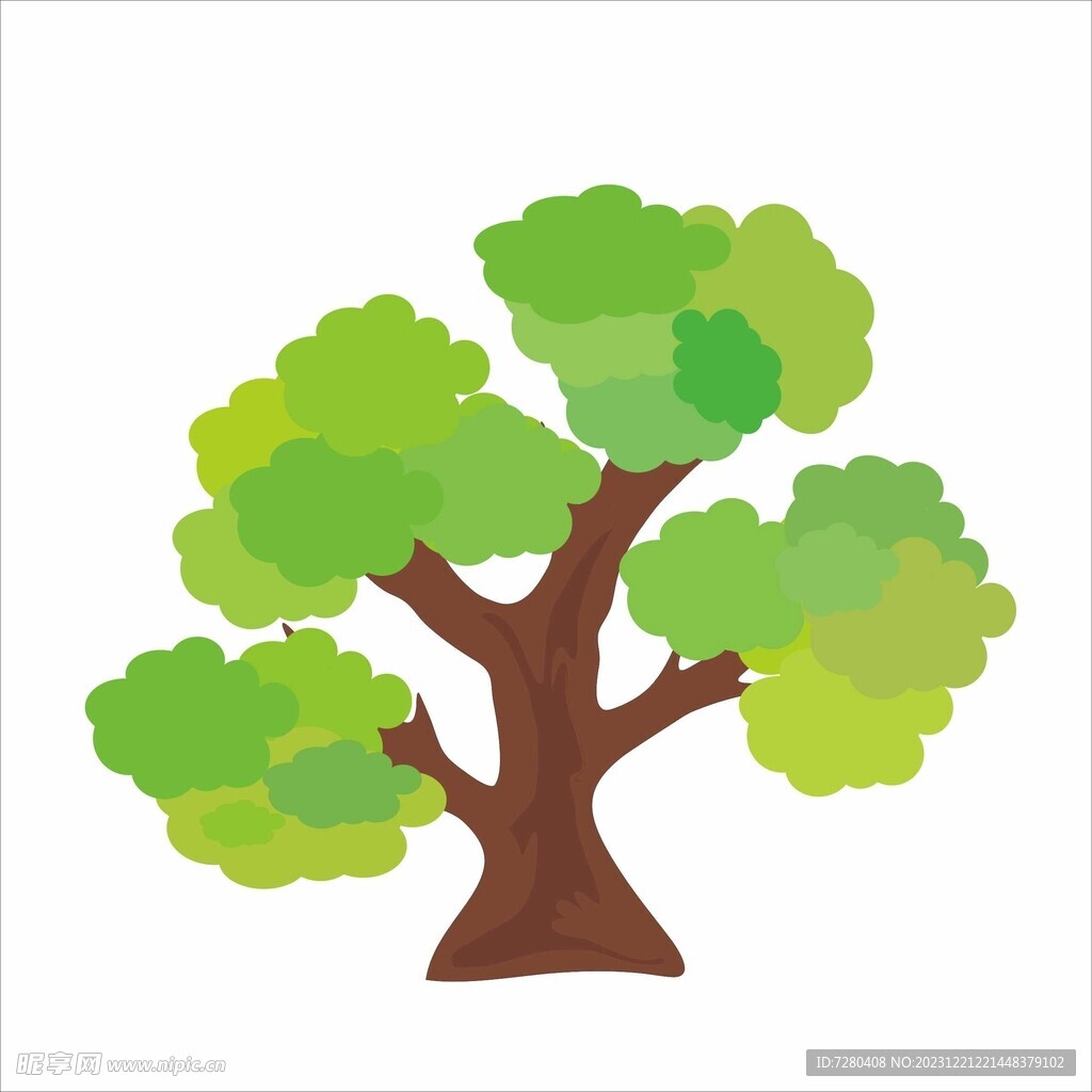 矢量大树