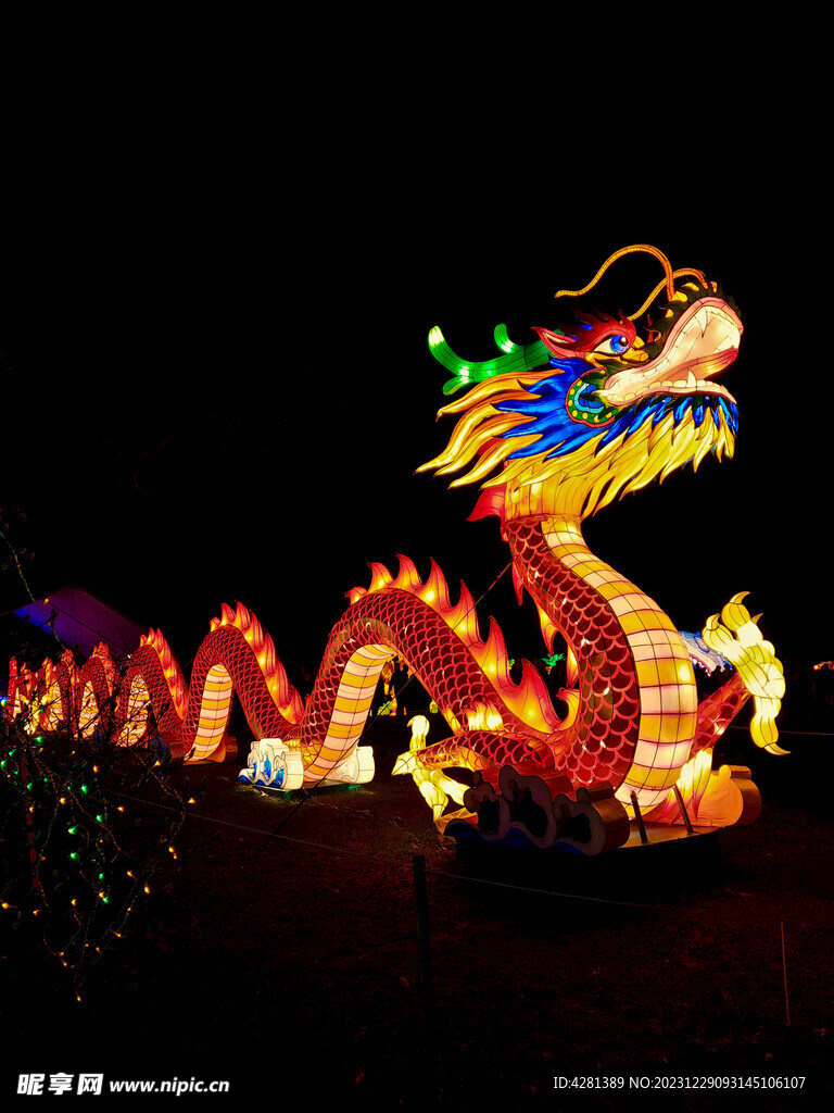 夜游龙灯