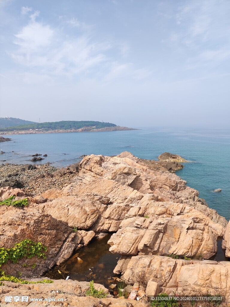 海边礁石