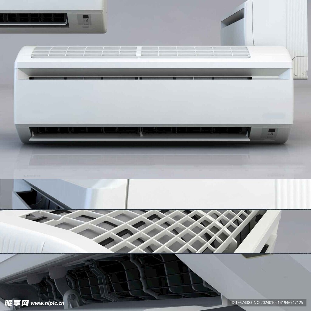 C4D模型 空调