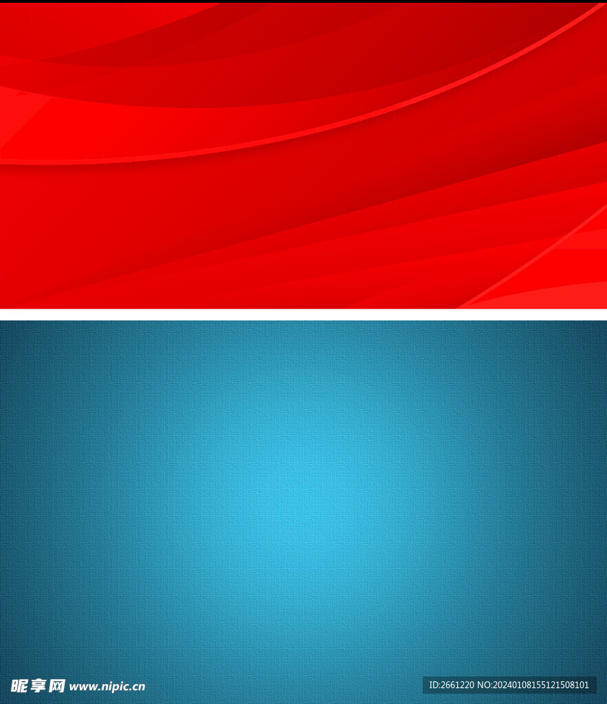 简约红色背景   简约蓝色背景
