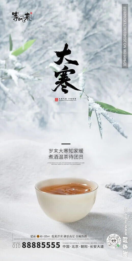 地产大寒海报