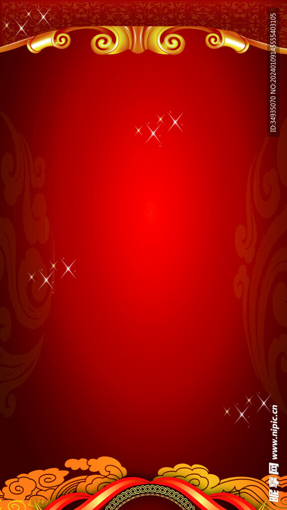 春节红色背景