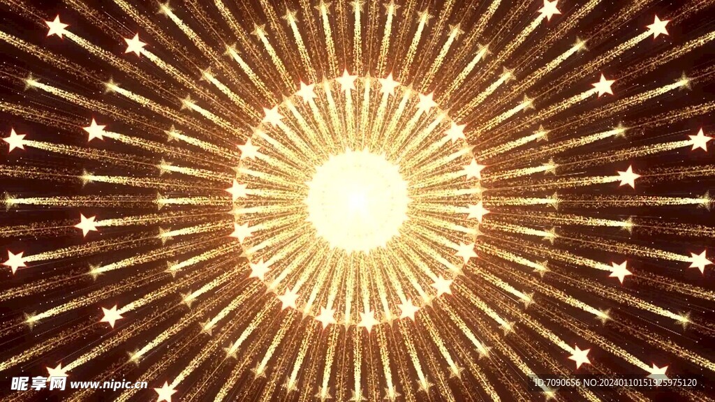 金色霓虹动感节奏    