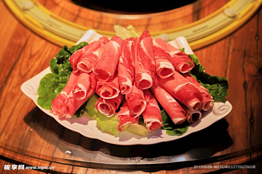 牛肉卷羊肉卷
