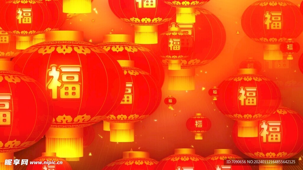 新春喜庆背景   