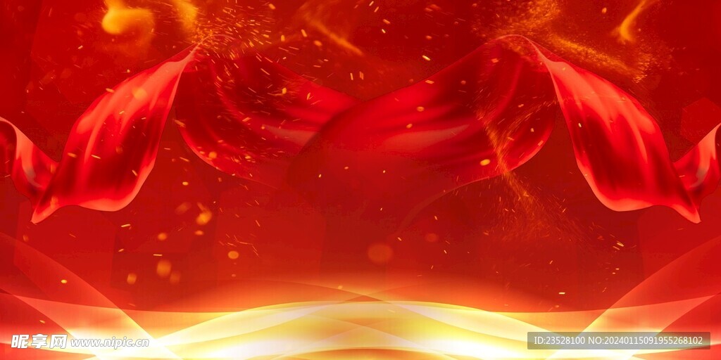 红色背景主题