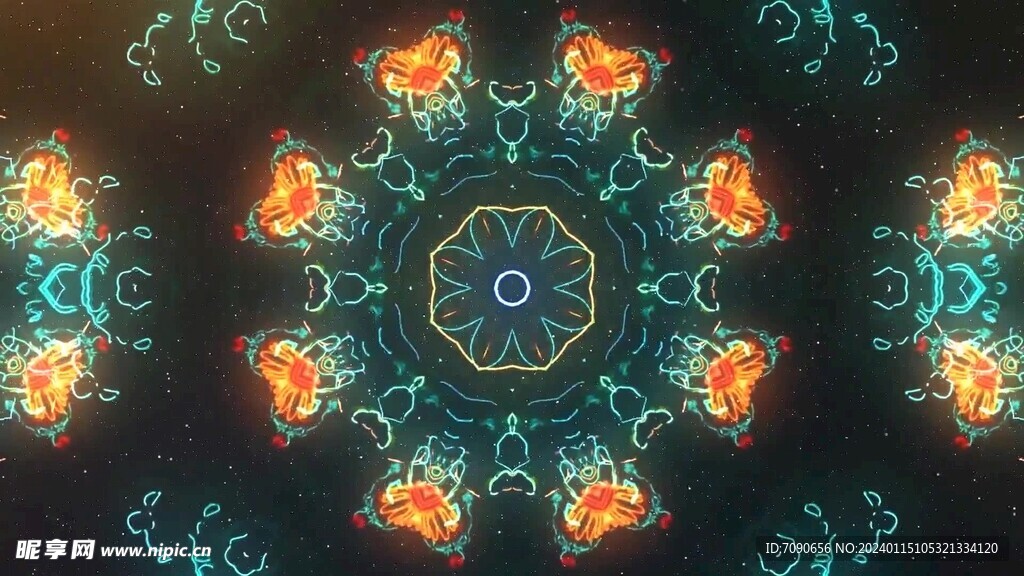 动感灯光万花筒